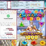 VEGAS6D JACKPOT PRAGMATIC GATES OF OLYMPUS 1000 Rp.11.500.000,- LUNAS