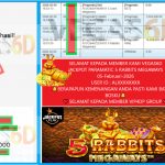 VEGAS6D JACKPOT PRAGMATIC 5 RABBITS MEGAWAYS Rp.15.000.000,- LUNAS