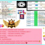 VIRAL4DP JACKPOT TOGEL WASHINGTON DC EVENING (6831), INDIANA EVENING (7980) & OREGON 10:00 (8705) Rp.10.000.000,-LUNAS