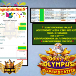 VIRAL4DP JACKPOT PRAGMATIC GATES OF OLYMPUS SUPER SCATTER Rp.12.000.000,- LUNAS