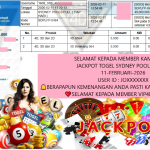 VIP4DP JACKPOT TOGEL SYDNEY POOLS “6564” Rp.50.000.000,- LUNAS