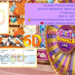 VEGAS6D JACKPOT PRAGMATIC SWEET BONANZA CANDYLAND Rp.12.500.000,- LUNAS