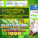 VEGAS6D JACKPOT PRAGMATIC GATES OF OLYMPUS 1000 Rp.10.000.000,- LUNAS