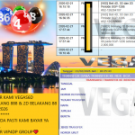 VEGAS6D JACKPOT TOGEL SINGAPORE 3D BELAKANG 888 & 2D BELAKANG 88 Rp.10.000.000,- LUNAS