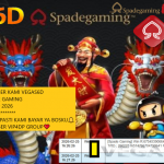 VEGAS6D JACKPOT SPADE GAMING Rp.13.208.649,- LUNAS