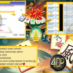 VIP4DP JACKPOT PGSOFT GAMING MAHJONG WAYS Rp.11.000.000,- LUNAS