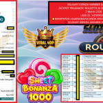 VIRAL4DP JACKPOT PRAGMATIC ROULETTE & SWEET BONANZA 1000 Rp.20.000.000,- LUNAS
