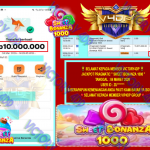 VICTORY4DP JACKPOT PRAGMATIC ” SWEET BONANZA 1000 ” Rp.10.000.000,- LUNAS