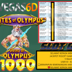 VEGAS6D JACKPOT PRAGMATIC GATES OF OLYMPUS 1000 Rp.11.200.000,- LUNAS