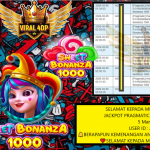 VIRAL4DP JACKPOT PRAGMATIC SWEET BONANZA 1000 Rp.50.000.000,- LUNAS
