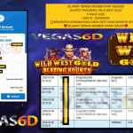 VEGAS6D JACKPOT PRAGMATIC WILD WEST GOLD Rp.10.282.000,- LUNAS