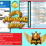 VIRAL4DP JACKPOT PGSOFT GAMING MAHJONG WAYS Rp.22.500.000,- LUNAS