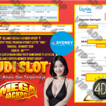 VIP4DP JACKPOT TOGEL PASARAN SYDNEY LOTTO ” 5994 ” Rp.50.000.000,- LUNAS