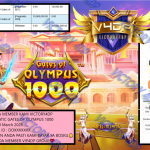 VICTORY4DP JACKPOT PRAGMATIC GATES OF OLYMPUS 1000 Rp.10.000.000,- LUNAS