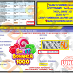 VEGAS6D JACKPOT PRAGMATIC ” SWEET BONANZA 1000 ” Rp.22.000.000,- LUNAS