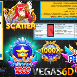 VEGAS6D JACKPOT PRAGMATIC STARLIGHT PRINCES 1000 Rp.15.000.000,- LUNAS
