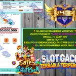 VICTORY4DP JACKPOT PRAGMATIC ” GATES OF GATOT KACA 1000 ” Rp.84.00.000,-