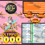 VIP4DP JACKPOT PRAGMATIC GATES OF OLYMPUS SUPER SCATTER Rp.11.000.000,- LUNAS