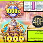 VIP4DP JACKPOT PRAGMATIC GATES OF OLYMPUS 1000 Rp.11.000.000,- LUNAS