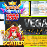 VEGAS6D JACKPOT PRAGMATIC STARLIGHT PRINCES 1000 Rp.10.800.000,- LUNAS