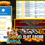 VEGAS6D JACKPOT PRAGMATIC ” GATES OF GATOT KACA 1000 ” Rp.13.000.000,- LUNAS