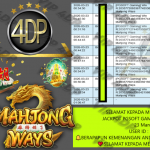 VIP4DP JACKPOT PGSOFT GAMING MAHJONG WAYS Rp.18.000.000,- LUNAS
