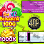 VIP4DP JACKPOT PRAGMATIC SWEET BONANZA 1000 Rp.15.000.000,- LUNAS