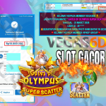 VEGAS6D JACKPOT PRAGMATIC ” GATES OF OLYMPUS SUPER SCATTER ” Rp.10.000.000,- LUNAS