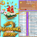 VEGAS6D JACKPOT PGSOFT GAMING MAHJONG WAYS Rp.20.000.000,- LUNAS