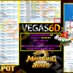 VEGAS6D JACKPOT PGSOFT ” MAHJONG WAYS ” Rp.80.000.000,- LUNAS