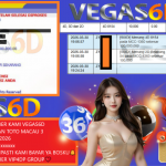 VEGAS6D JACKPOT TOGEL PASARAN TOTO MACAU 3 Rp.105.000.000,- LUNAS