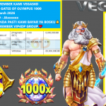 VEGAS6D JACKPOT PRAGMATIC GATES OF OLYMPUS 1000 Rp.50.000.000,- LUNAS
