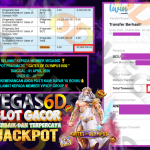 VEGAS6D JACKPOT PRAGMATIC ” GATES OF OLYMPUS 1000 ” Rp.22.000.000,- LUNAS