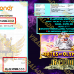 VIRAL4DP JACKPOT PRAGMATIC ” GATES OF OLYMPUS 1000 ” Rp.12.050.000,- LUNAS
