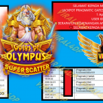 VIRAL4DP JACKPOT PRAGMATIC GATES OF OLYMPUS SUPER SCATTER Rp.10.000.000,- LUNAS