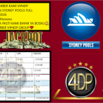 VIP4DP JACKPOT TOGEL PASARAN SYDNEY POOLS FULL Rp.12.000.000,- LUNAS