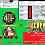 VIP4DP JACKPOT TOGEL PASARAN SYDNEY POOLS FULL Rp.30.000.000,- LUNAS