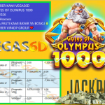 VEGAS6D JACKPOT PRAGMATIC GATES OF OLYMPUS 1000 Rp.20.000.000,- LUNAS