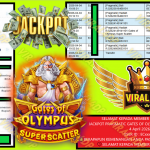 VIRAL4DP JACKPOT PRAGMATIC GATES OF OLYMPUS SUPER SCATTER Rp.11.000.000,- LUNAS