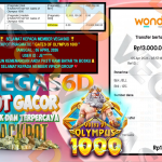 VEGAS6D JACKPOT PRAGMATIC GATES OF OLYMPUS 1000 Rp.13.000.000,- LUNAS