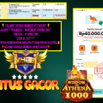 VICTORY4DP JACKPOT PRAGMATIC ” WISDOM OF ATHENA 1000 ” Rp.40.000.000,- LUNAS