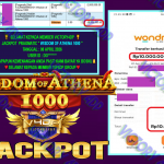 VICTORY4DP JACKPOT PRAGMATIC ” WISDOM OF ATHENA 1000 ” Rp.10.000.000,- LUNAS
