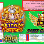 VIRAL4DP JACKPOT PRAGMATIC GATES OF OLYMPUS SUPER SCATTER Rp 35.000.000,- LUNAS