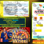 VIP4DP JACKPOT PRAGMATIC ” MEGA WHEEL ” Rp.16.104.238,- LUNAS