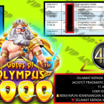 VIP4DP JACKPOT PRAGMATIC GATES OF OLYMPUS 1000 Rp 20.000.000,- LUNAS