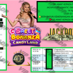 VIP4DP JACKPOT PRAGMATIC SWEET BONANZA CANDYLAND Rp 25.000.000,- LUNAS
