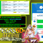 VEGAS6D JACKPOT PRAGMATIC ” GATES OF OLYMPUS 1000 ” Rp.19.000.000,- LUNAS