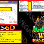VEGAS6D JACKPOT PRAGMATIC MAHJONG WINS 3 – BLACK SCATTER Rp 30.000.000,- LUNAS
