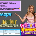 VIP4DP JACKPOT PRAGMATIC SWEET BONANZA CANDYLAND Rp 10.000.000,- LUNAS