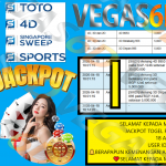 VEGAS6D JACKPOT TOGEL PASARAN SINGAPORE Rp 40.000.000,- LUNAS